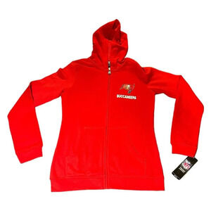 Tampa Bay Buccaneers NFL Team Apparel Hoodie Youth Girl Size Large NWT Football